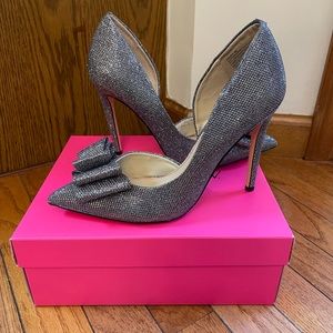 Elegant Betsey Johnson high heeled pump.